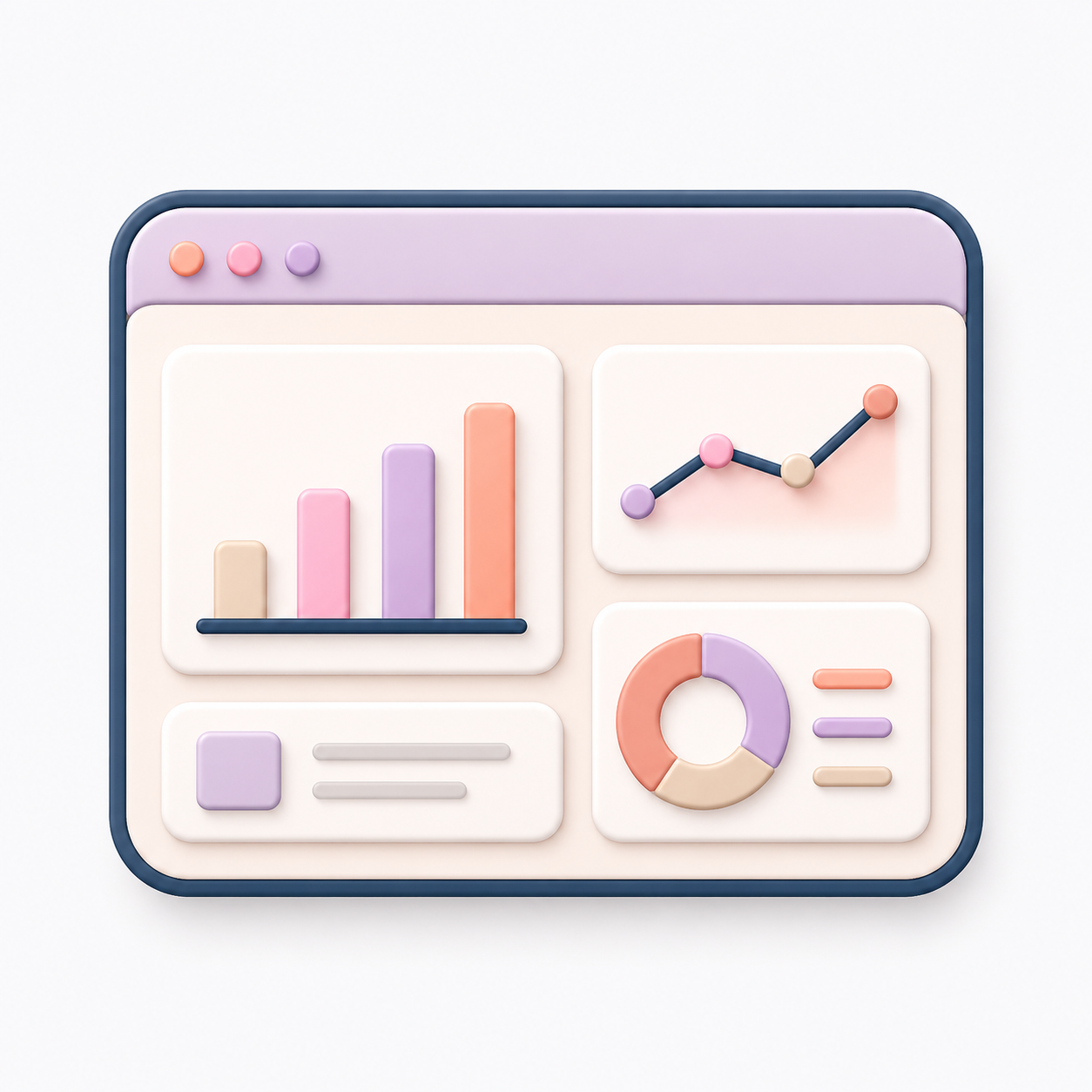 Dashboard com analytics